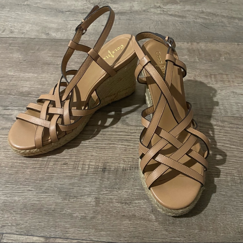 Cole Haan | Strappy Wedges | Size 8